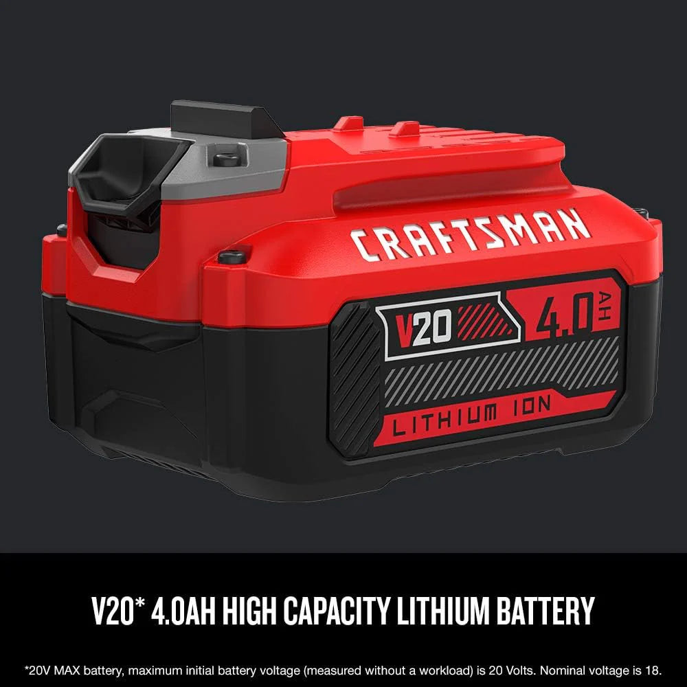 V20 MAX Cordless Drill and Impact Driver, Power Tool Combo Kit with 2 Batteries and Charger (CMCK200C2AM)
